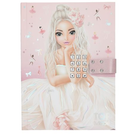 TOPModel Ballet - Journal Intime à Code et Musique, 80 Pages Illustrées