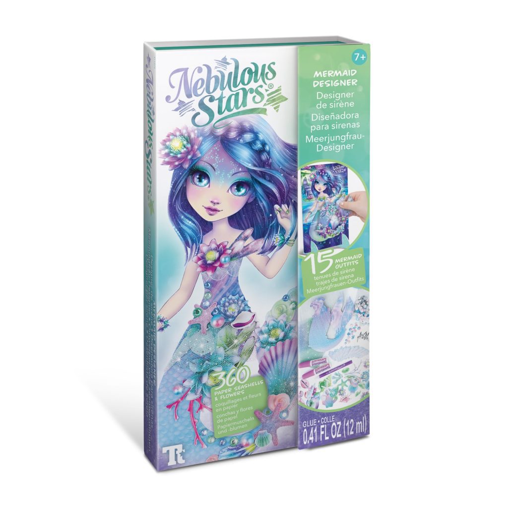 Journal Intime Fille 7 Ans Petulia Nebulous Stars avec Cadenas - Agenda Secret, Stylo Couleurs, Autocollants et Activités - Cadeau Anniversaire Idéal