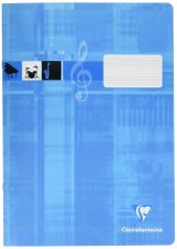 Clairefontaine 31014C - Cahier de musique DIN A4, 16 pages, 90g, turquoise