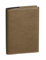 Agenda Scolaire Quo Vadis Club 2025-2026 - Semainier Horizontal Français - 16x24 cm Marron