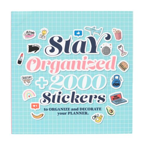 Carnet de Stickers Organisation - Bullet Journal, Agenda & Notebook | Accessoire Papeterie Multicolore