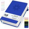 Carnet de Notes A5 Relié - Journal Intime Adulte 368 Pages avec Onglets, Couverture Rigide, Idéal Bureau et École
