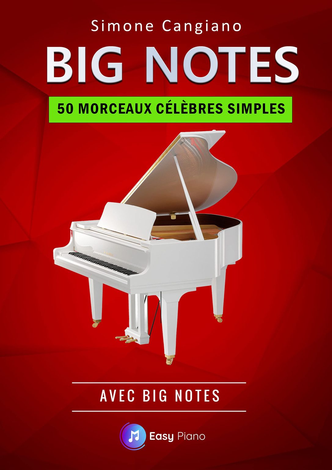 Big Notes: 50 célèbres morceaux simplifiés pour piano