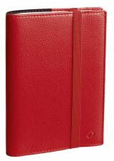 Agenda Quo Vadis Time & Life Pocket 2026 Rouge - Semainier Planning 13 mois, 10x15 cm, Papier Clairefontaine