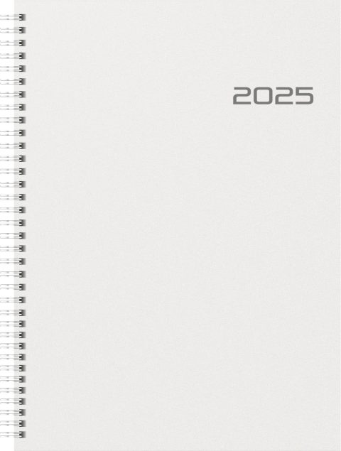 BRUNNEN Agenda 2025 A4 Hebdomadaire - Planning Clair et Fonctionnel
