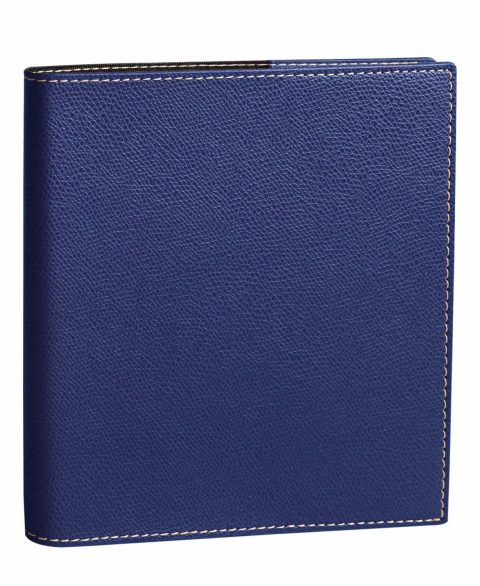 Agenda Exécutif Quo Vadis Club 2026 - Semainier Bleu 16x16 cm