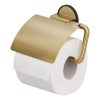 Tiger Tune Porte Papier Toilette Mural Doré - Support Autocollant 3M sans Perçage