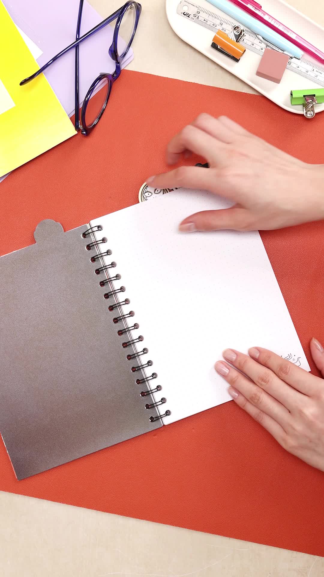 Carnet de Notes A5 Disney L'Étrange Noël de Mr Jack - 160 Pages Spirale avec Intercalaires