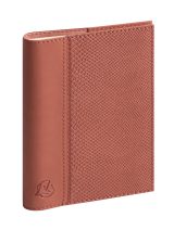 Agenda Semainier de Poche Exacompta Eurotime 13S Duo Kaa Spiralé 9x13 cm - Janvier à Décembre 2026 - Terracotta