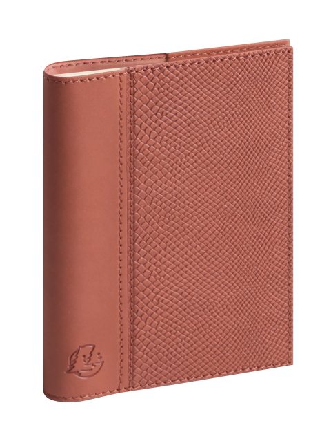 Agenda Semainier de Poche Exacompta Eurotime 13S Duo Kaa Spiralé 9x13 cm - Janvier à Décembre 2026 - Terracotta