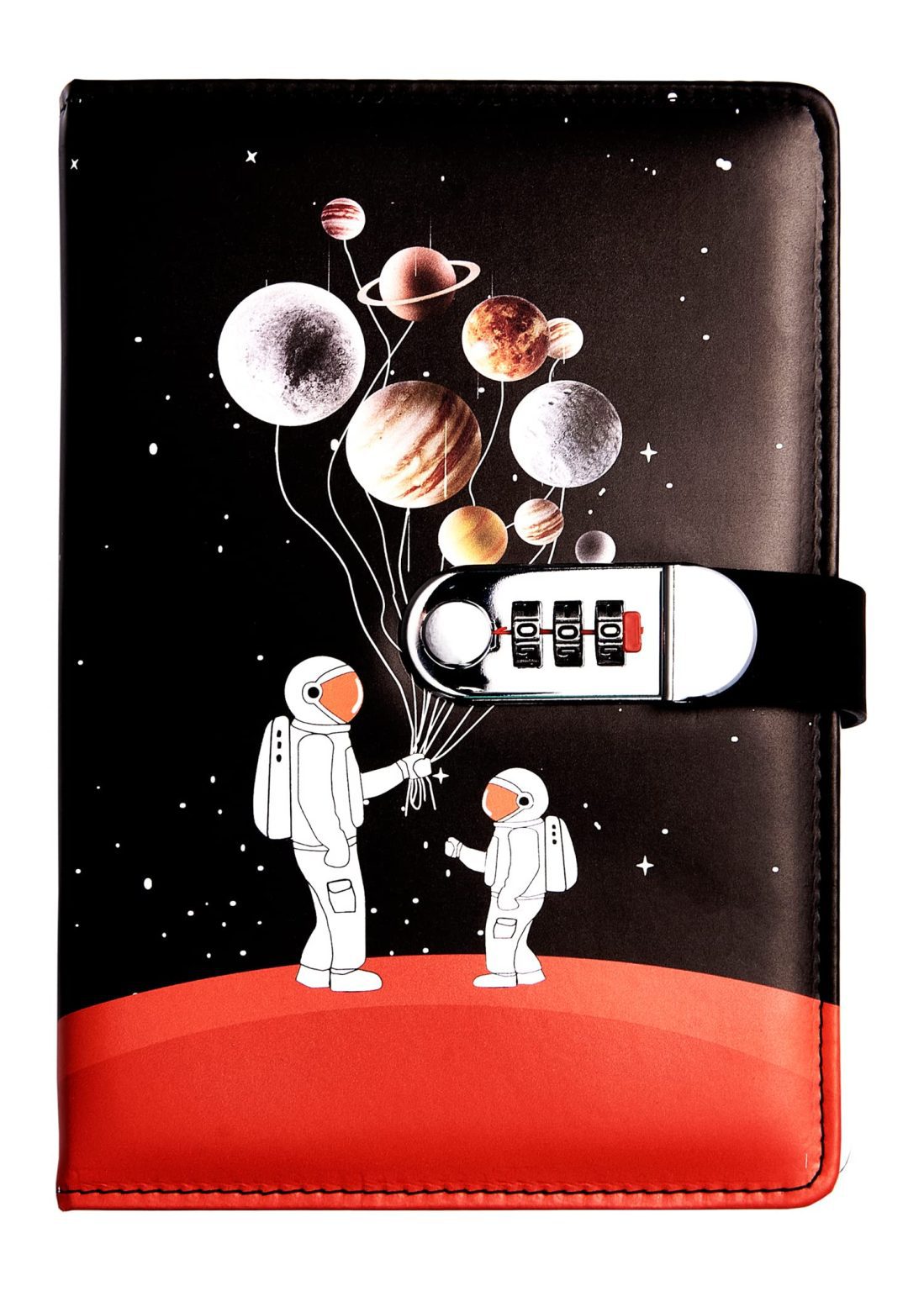 Carnet Journal Intime A5 en Cuir PU avec Serrure à Combinaison - Idéal pour Étudiants et Cadeau Anniversaire