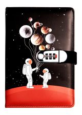 Carnet Journal Intime A5 en Cuir PU avec Serrure à Combinaison - Idéal pour Étudiants et Cadeau Anniversaire