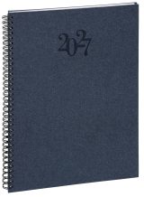 Agenda professionnel Exacompta Consultations 29S Napura 21x29,7cm, Janvier à Décembre 2027, Bleu