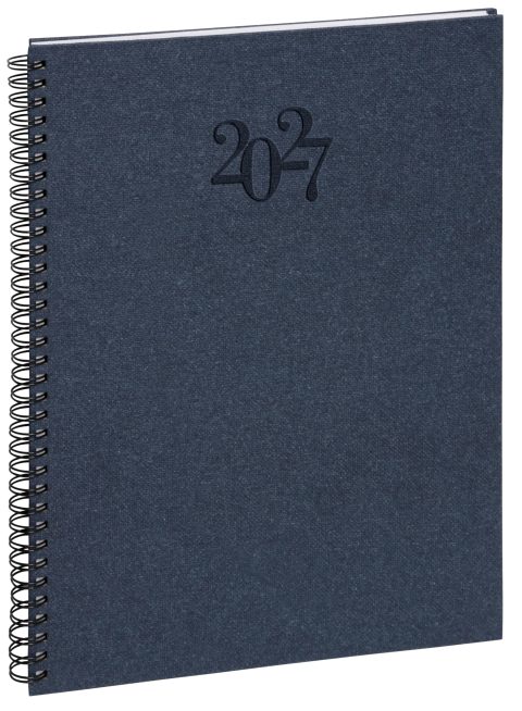 Agenda professionnel Exacompta Consultations 29S Napura 21x29,7cm, Janvier à Décembre 2027, Bleu
