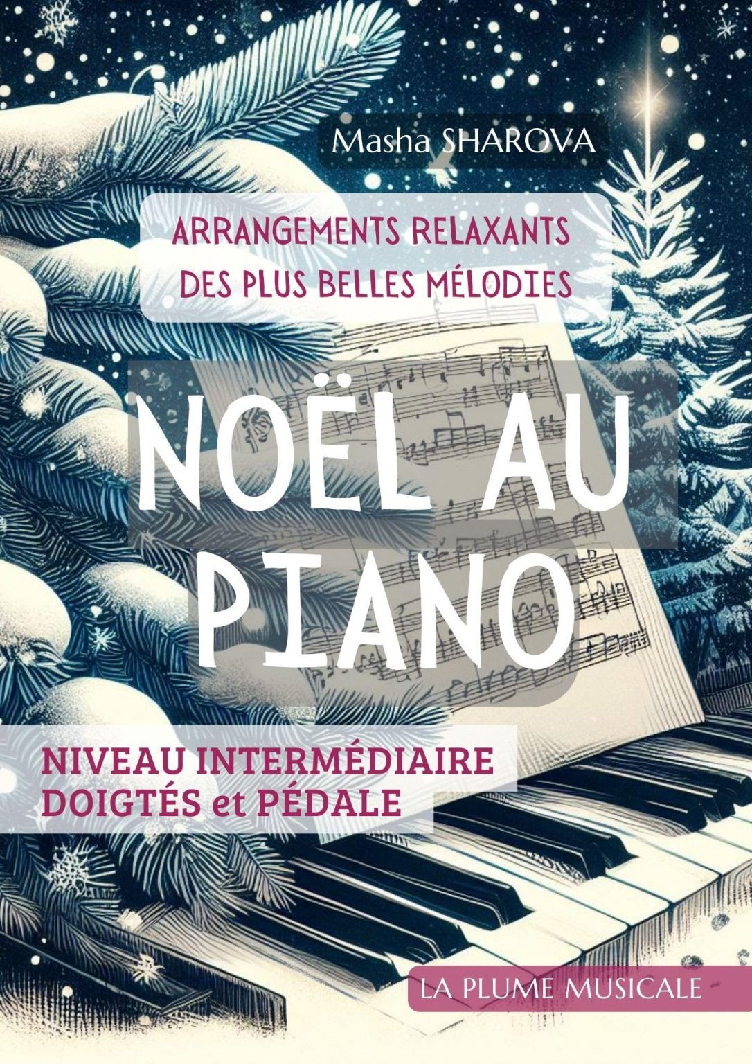 NOËL AU PIANO : Arrangements Relaxants des Plus Belles Mélodies de Noël pour Pianistes Amateurs