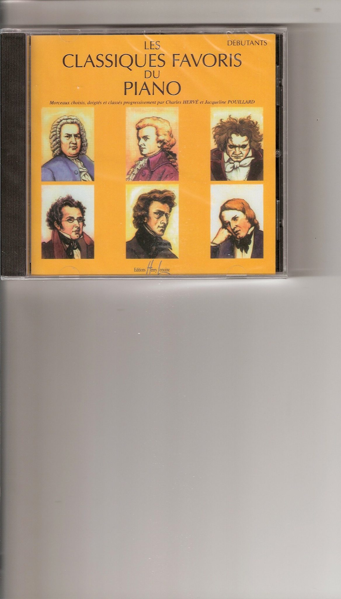 Partition Piano Classiques Favoris - Méthode Débutant avec CD