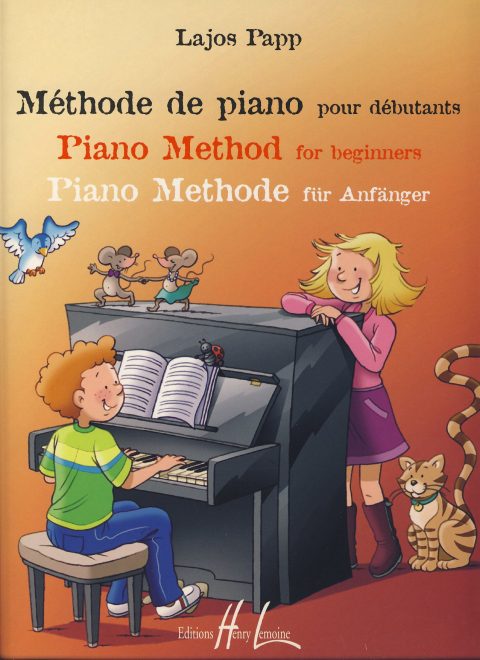 PAPP - Méthode de Piano pour Débutants par Lajos Papp