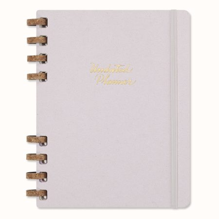 Moleskine Agenda Non Daté Spirale XL Crush Grape - 12 Mois, Couverture Rigide