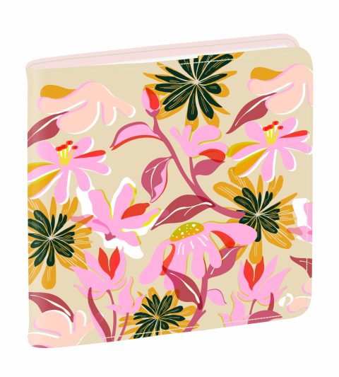 Agenda Quo Vadis 2026 Exécutif Bloom Beige - Semainier Planning 16x16 cm - Papier Clairefontaine Blanc