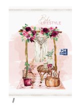 Oxford Agenda Scolaire 2025-2026 Boho Chic 12x18cm - 1 Jour par Page, 352 Pages Lifestyle