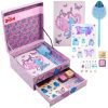 Disney Stitch : Coffret Journal Intime à Personnaliser pour Fille – Carnet Créatif avec Stylos et Stickers – Cadeau Idéal pour Enfants Fans de Disney