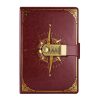 Carnet de Voyage Secret avec Serrure et Code - Journal Intime en Cuir Synthétique Rechargeable pour Filles et Étudiants - Idéal Cadeau Anniversaire
