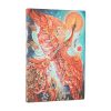 Paperblanks 2026 Oiseau de Feu : Agenda Flexis Mini Horizontal 12 Mois avec Fermeture Élastique, 176 Pages