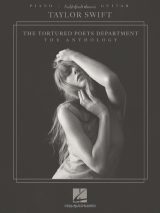 Taylor Swift – The Tortured Poets Department Anthology | 31 partitions Piano • Voix • Guitare (PVG) | Songbook Hal Leonard