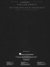 Taylor Swift – The Tortured Poets Department Anthology | 31 partitions Piano • Voix • Guitare (PVG) | Songbook Hal Leonard