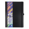 Westcott Carnet de Notes DIN A4 Quadrillé – 192 Pages, Couverture Rigide, Poche Intérieure, Marque-Page et Porte-Stylo