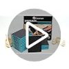 Lot de 12 Éponges Abrasives Polyvalentes : Grain Fin à Grossier pour Ponçage Humide et Sec