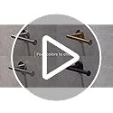 HITSLAM Porte Papier Toilette Mural en Acier Inoxydable Brossé - Design Moderne et Robuste pour Salle de Bain et WC
