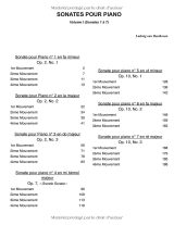 Beethoven – Sonates pour piano, Volume I (Sonates 1 à 7) – Partitions pour piano