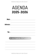 Agenda scolaire 2025-2026 A5 New York – Journalier en français pour primaire, collège, lycée et étudiants