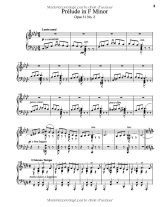 25 Préludes (Op. 31) – Partitions pour piano