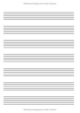 Cahier de musique guitare débutant – Portées larges A4, solfège et partitions (108 pages)