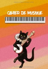 Cahier de musique pour piano débutant – Portées larges, solfège et partitions (2e édition) • A4 • 108 pages