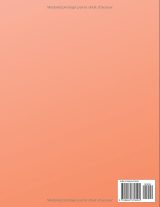 Cahier de musique grand format 21,59 x 27,94 cm – Papier à 6 grandes portées et pages lignées