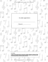 Cahier de Musique A4 – 110 Pages, 6 Grosses Portées – Solfège et Composition – Couverture Souple