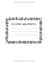 Cahier de musique – Papier manuscrit grand format pour solfège et composition (enfants et adultes)
