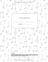 Cahier de Musique A4 – 110 Pages, 6 Grosse Portées, Couverture Souple Licorne