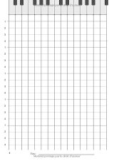 Mes premières partitions – Cahier de musique pour gommettes de 1 cm, méthode visuelle pour débutants et enfants