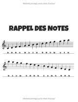 Cahier de musique – 100 pages, 7 portées par page, solfège et composition – Format 21,59 x 27,94 cm (8,5 x 11 pouces)
