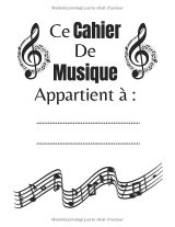 Cahier de Musique Grand Format – 100 Pages, 12 Portées par Page, Papier Manuscrit, Couverture Vintage Parchemin