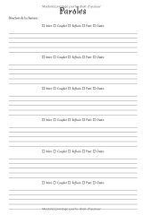 Cahier de composition musicale – Carnet pour paroles et mélodies, portées et tablatures, 20 projets, format 15,24 x 22,86 cm