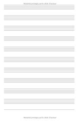 Cahier de musique 6x9 – 100 pages de portées | Carnet de partitions pour débutants et musiciens confirmés