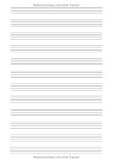Cahier de musique 7×10 po – 112 pages : 100 partitions + 12 pages To‑Do/Agenda pour composer et préparer ses concerts