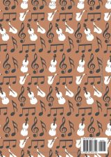 Cahier de Musique A4 – Partitions vierges à 10 portées, couverture moderne, idéal solfège et composition