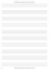 Cahier de Musique – Partitions vierges à 10 portées, grand format 21 x 29,7 cm – Couverture moderne – Carnet de composition et solfège
