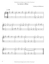 40 Partitions pour Piano Débutant – Classiques simplifiés avec doigtés, 3 niveaux progressifs (Bach, Chopin, Beethoven…)